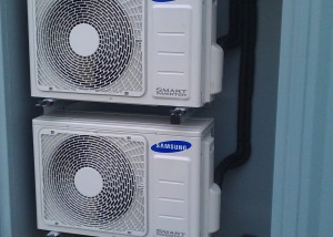 Air-Conditioning to a Naval Container