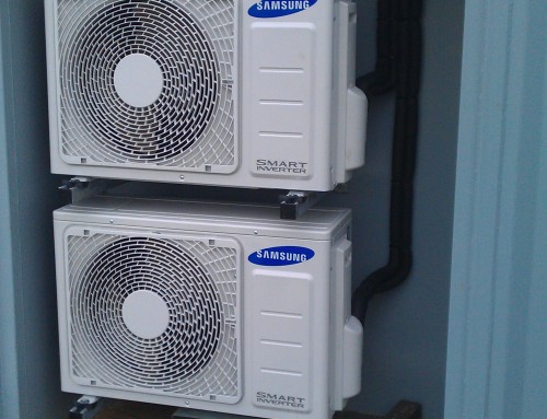 Air-Conditioning to a Naval Container